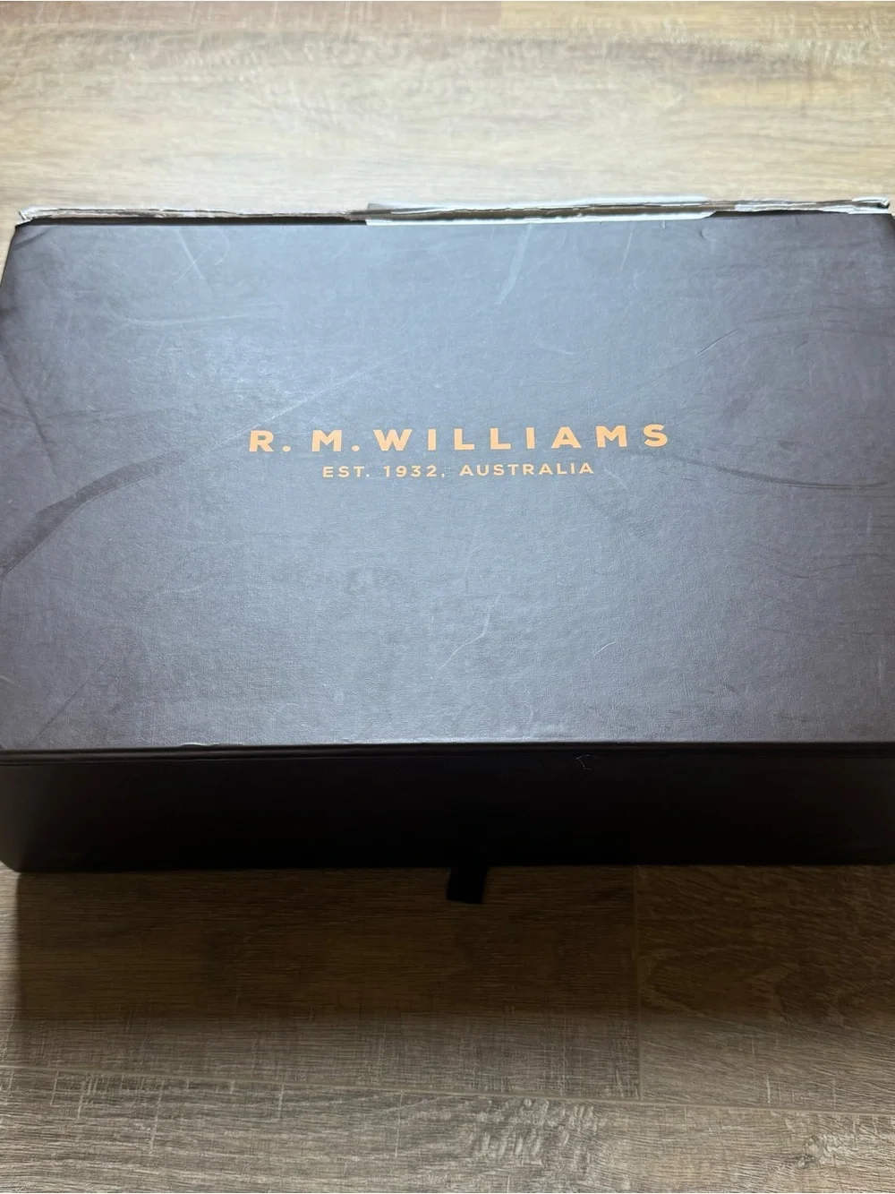 NEW RM. Williams Men Boots Macquarie boot – black pull-up leather